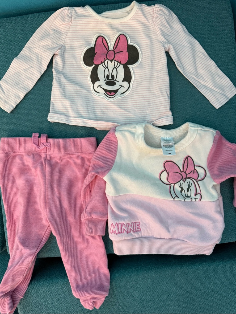 Disney Baby Minnie Mouse 3 piece set